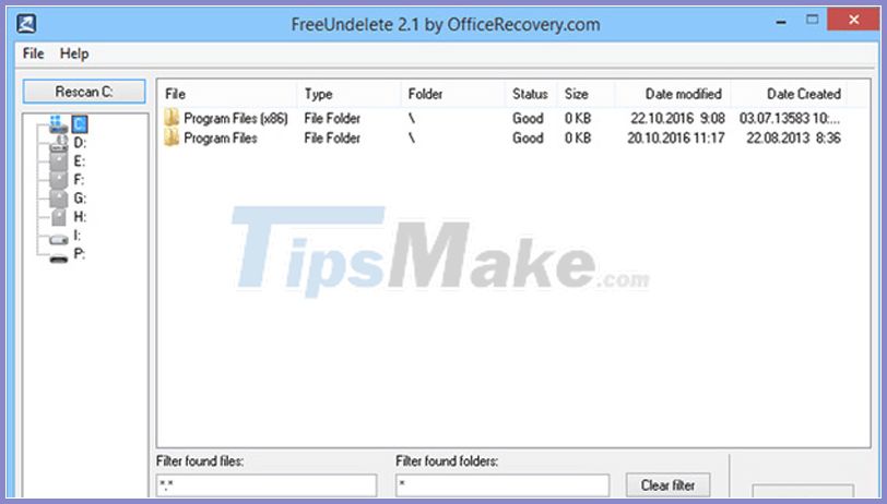 TOP 20 software to recover deleted data on hard drives, USB, memory cards Picture 10