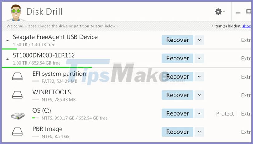 TOP 20 software to recover deleted data on hard drives, USB, memory cards Picture 2