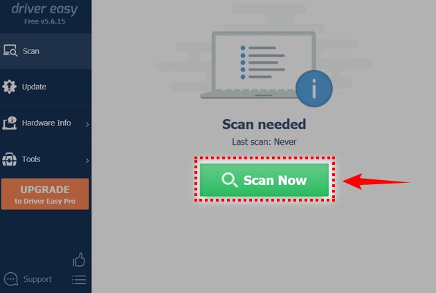 Update driver, the software automatically finds driver for the computer, Laptop Picture 6