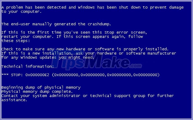 Ways to fix blue screen error on computer Picture 2