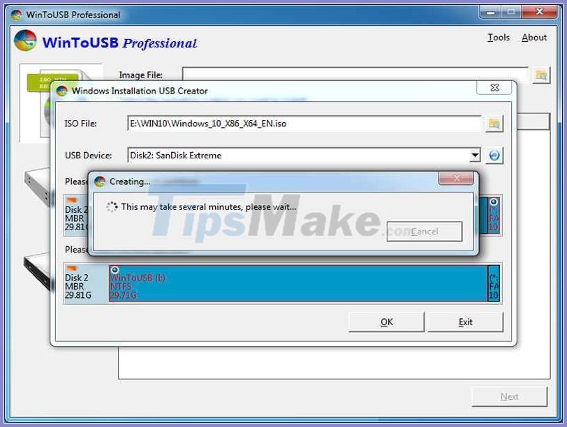 windows 10 usb setup and run windows from USB Picture 6