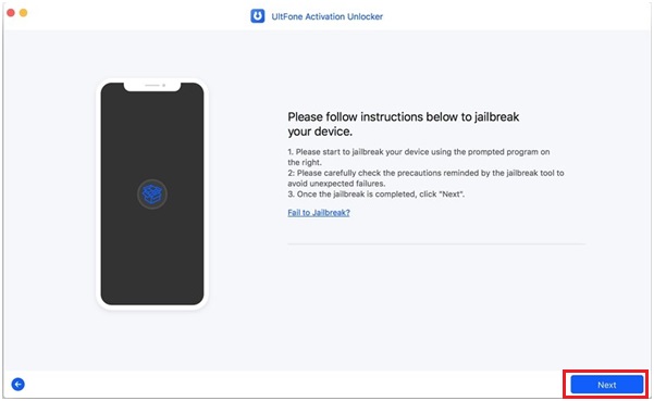Picture 15 of How to icloud activation unlock using UltFone Activation Unlocker tool