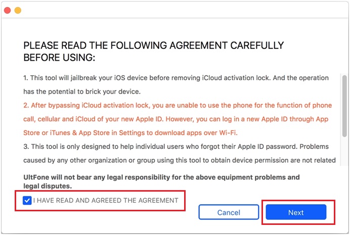 Picture 11 of How to icloud activation unlock using UltFone Activation Unlocker tool