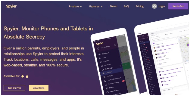 Picture 2 of Spyier Review: How to Track Someone's iPhone for Free