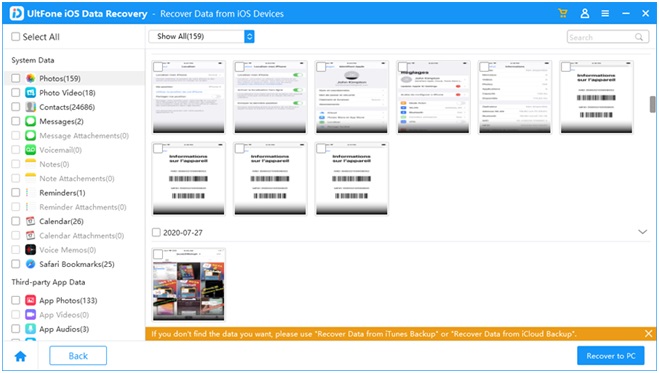 Picture 7 of Tips to Recovery data on iphone, ipad, ipod