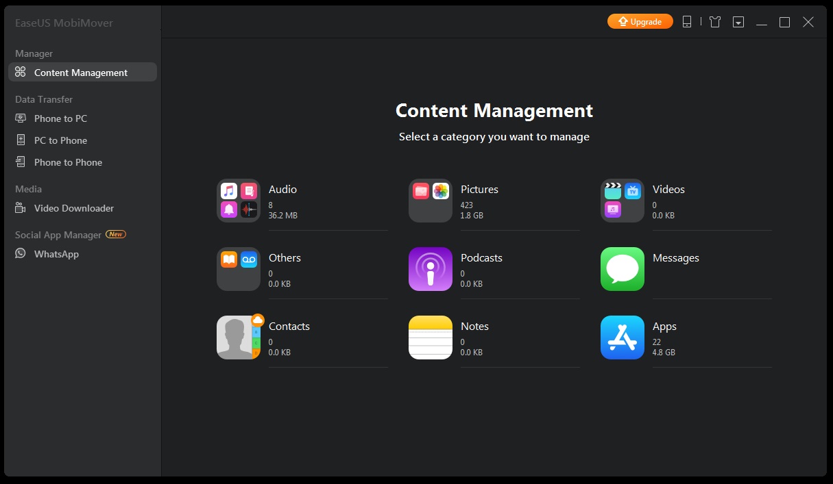 Picture 6 of How to export data like photos, songs, and messages from one iPhone to another iPhone/iPad/iPod