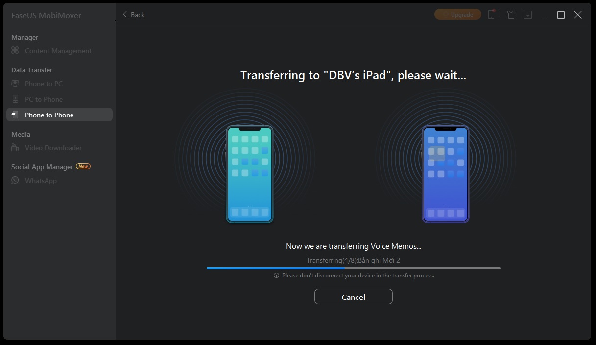 Picture 9 of How to export data like photos, songs, and messages from one iPhone to another iPhone/iPad/iPod