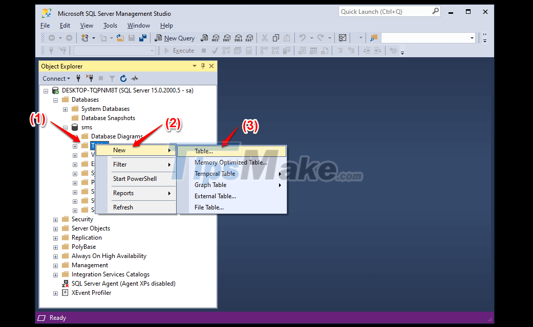 Basic operations with Database in Microsoft SQL Server Picture 7
