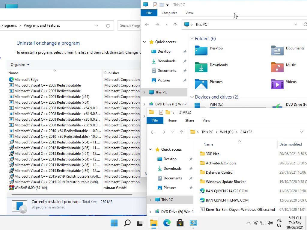 Download Ghost Windows 11 Pro No Soft v1.0 2021 Picture 3