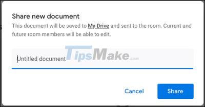 How to create documents and collaborate directly in Google Chat Picture 2