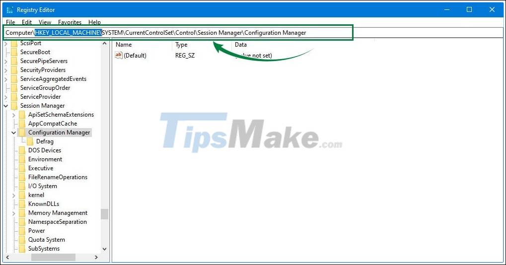 How to enable automatic backup of Registry on Windows 10 Picture 5