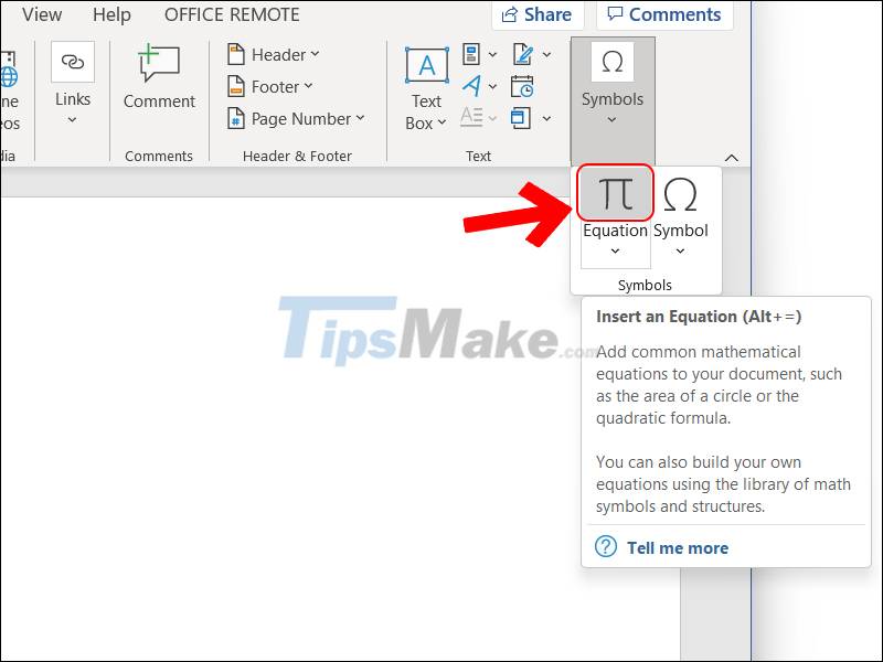 How to insert gamma symbol in Microsoft Office - Insert Special Mathematical Symbol in Microsoft Office Picture 4