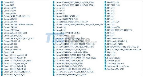 Link to download the most complete printer driver (HP, Canon, Epson ...) Picture 2