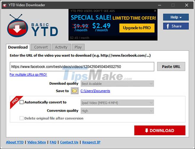 Link YTD Video Downloader 5.9.15: Easy-to-use video downloader Picture 1