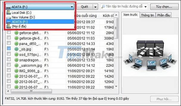 Recover deleted data - Recover data that was Ghost, Format Picture 14