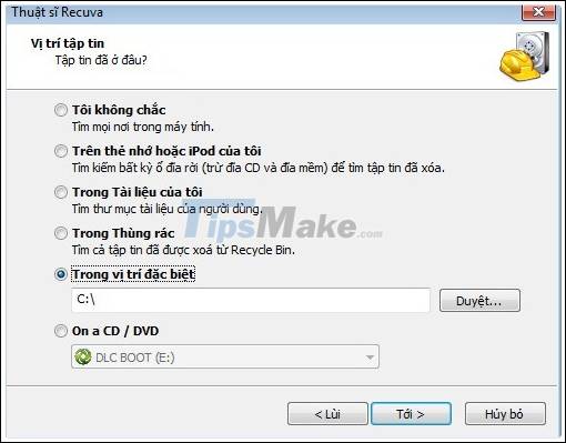 Recover deleted data - Recover data that was Ghost, Format Picture 6