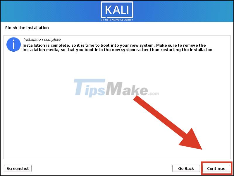 Steps to install Kali Linux on your computer are detailed and easy to follow Picture 21