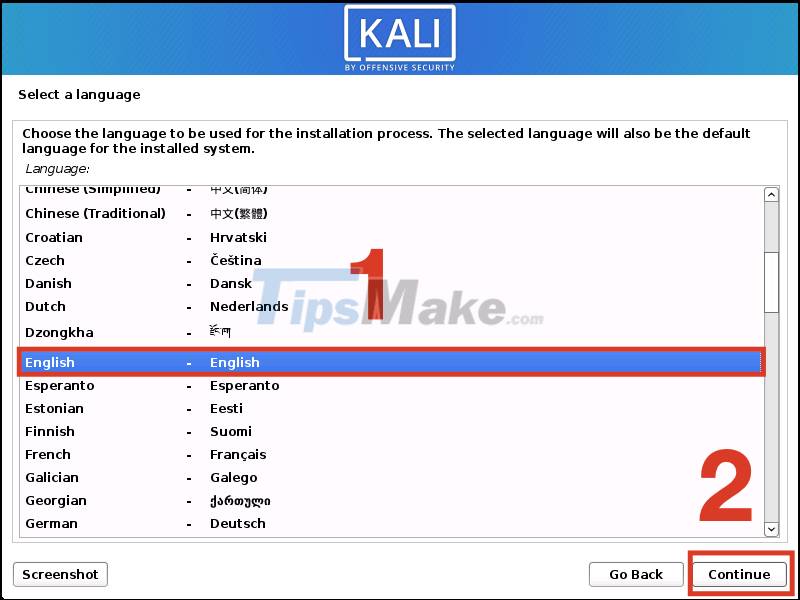 Steps to install Kali Linux on your computer are detailed and easy to follow Picture 4