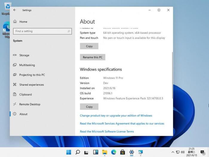 Windows 11 with a completely new interface leaked before the launch date Picture 5