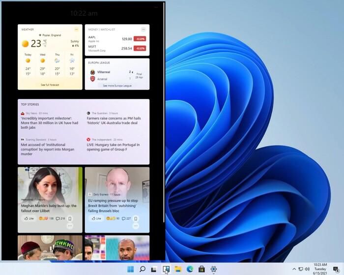 Windows 11 with a completely new interface leaked before the launch date Picture 7