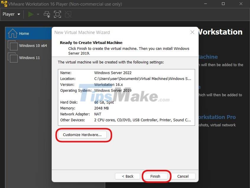Steps to install Windows Server 2022 on a virtual machine Picture 5