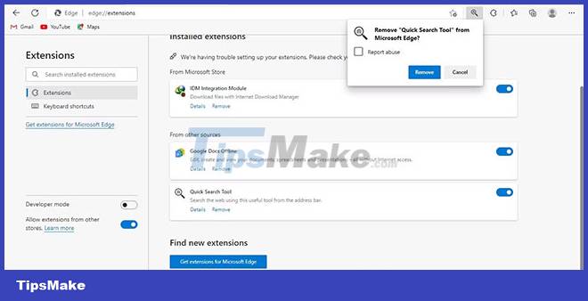 How to remove the Quick Search Tool hijacker from the browser Picture 8