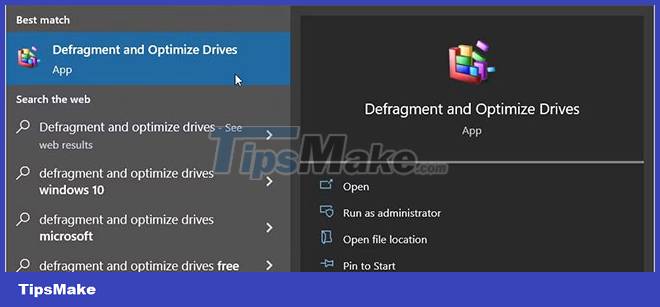 10 ways to open Disk Defragmenter on Windows Picture 1
