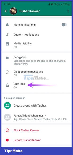 How to block a specific WhatsApp chat Picture 7