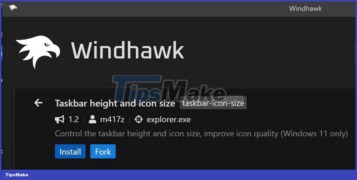 How to change the Windows 11 Taskbar icon size to 32x32 Picture 2