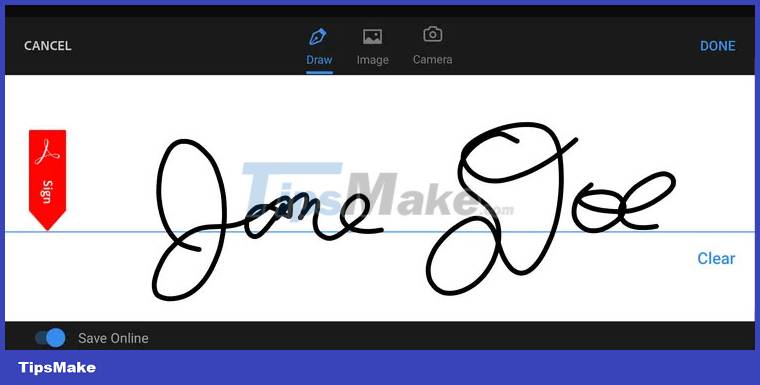 How to create a signature for PDF documents on Android Picture 4