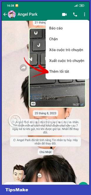 How to create WhatsApp chat shortcuts Picture 5