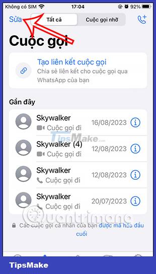 How to delete call history on WhatsApp Picture 4