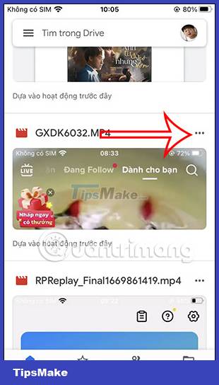 How to download Google Drive files to iPhone Picture 1