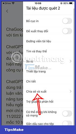 How to download Google Drive files to iPhone Picture 11