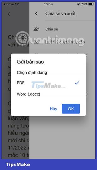 How to download Google Drive files to iPhone Picture 13