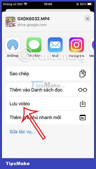 How to download Google Drive files to iPhone Picture 3