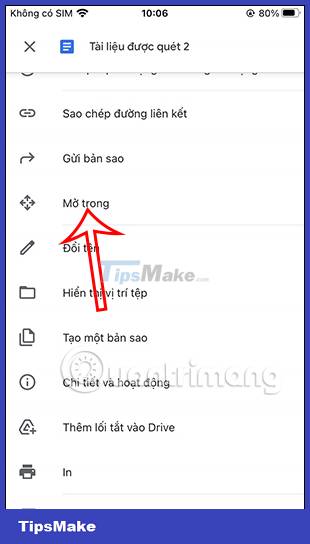 How to download Google Drive files to iPhone Picture 6