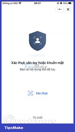 How to lock Zalo QR Wallet with fingerprints for information security Picture 10