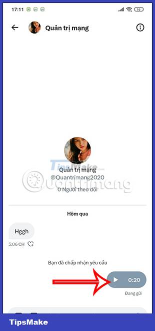 How to send audio messages on Twitter Picture 6