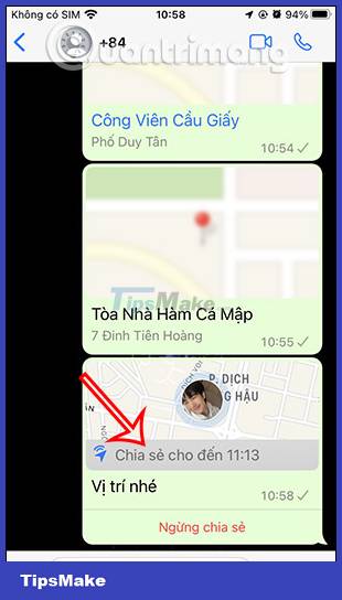 How to send location directly on WhatsApp Picture 7