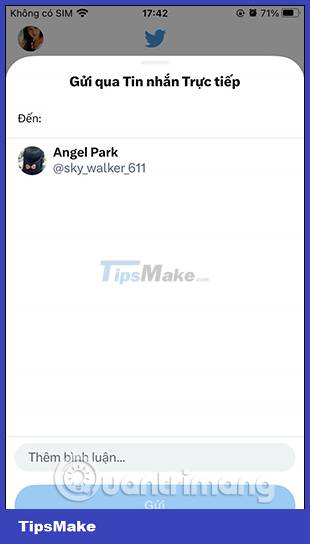 How to share tweets on Twitter via message Picture 3