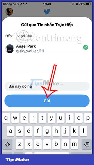 How to share tweets on Twitter via message Picture 4