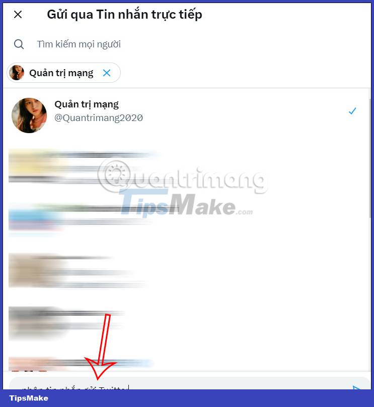 How to share tweets on Twitter via message Picture 9