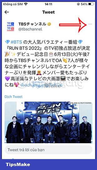 Instructions for creating bookmarks in Twitter Picture 5