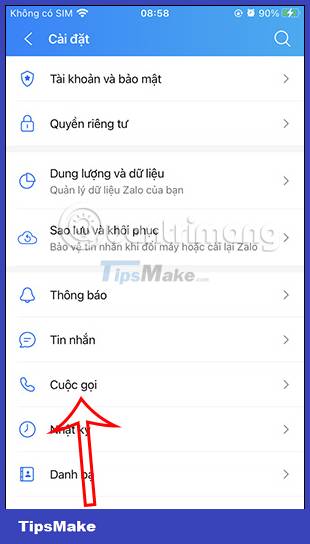 Instructions to block calls on Zalo from strangers Picture 3