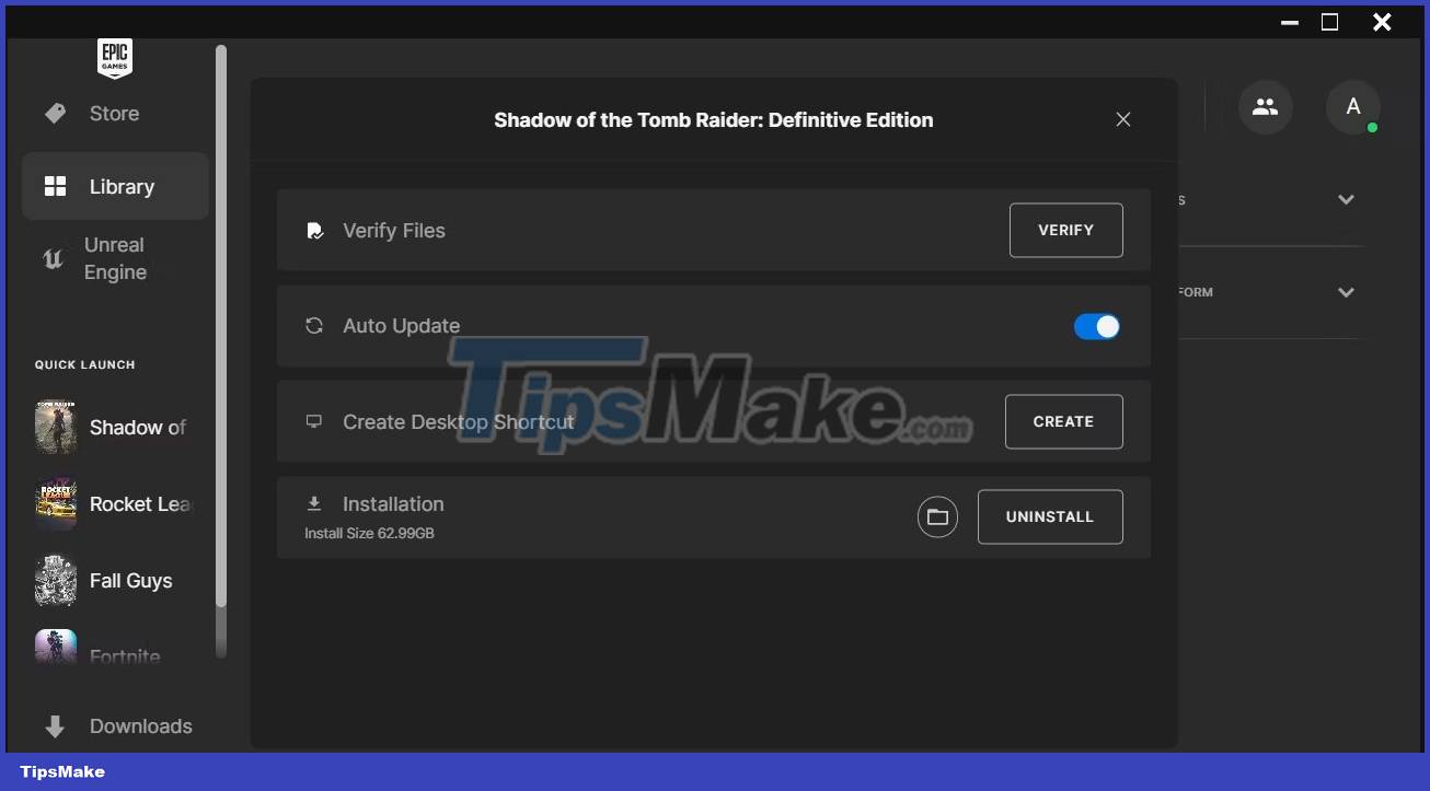 Instructions to repair game files on different launchers Picture 4