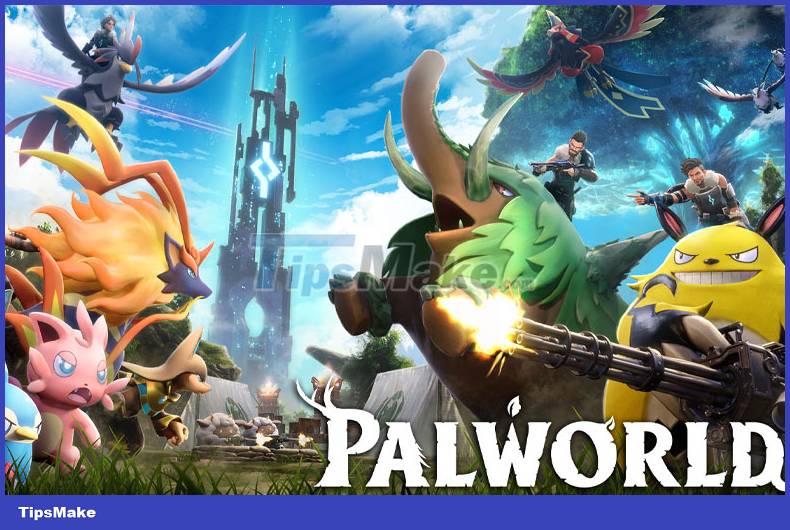 What is Palword game? An exciting adventure game combining survival and catching Pokemon Picture 2