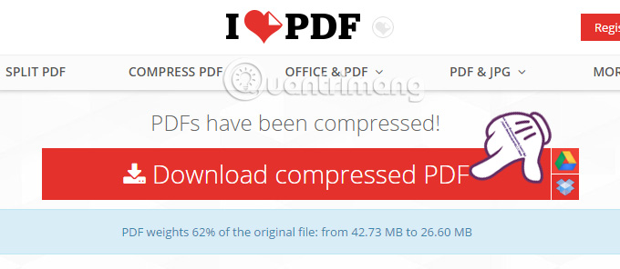 Compress PDF files, reduce PDF size extremely quickly Picture 13