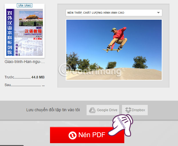 Compress PDF files, reduce PDF size extremely quickly Picture 8