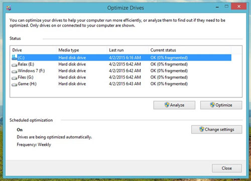 05 simple steps to help Windows regain 'form' Picture 4